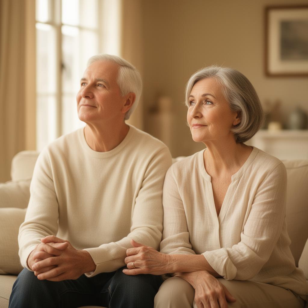 Retiree couple representing the human side of retirement planning