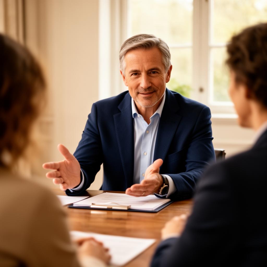 IFW Retirement Income Expert meeting with clients
