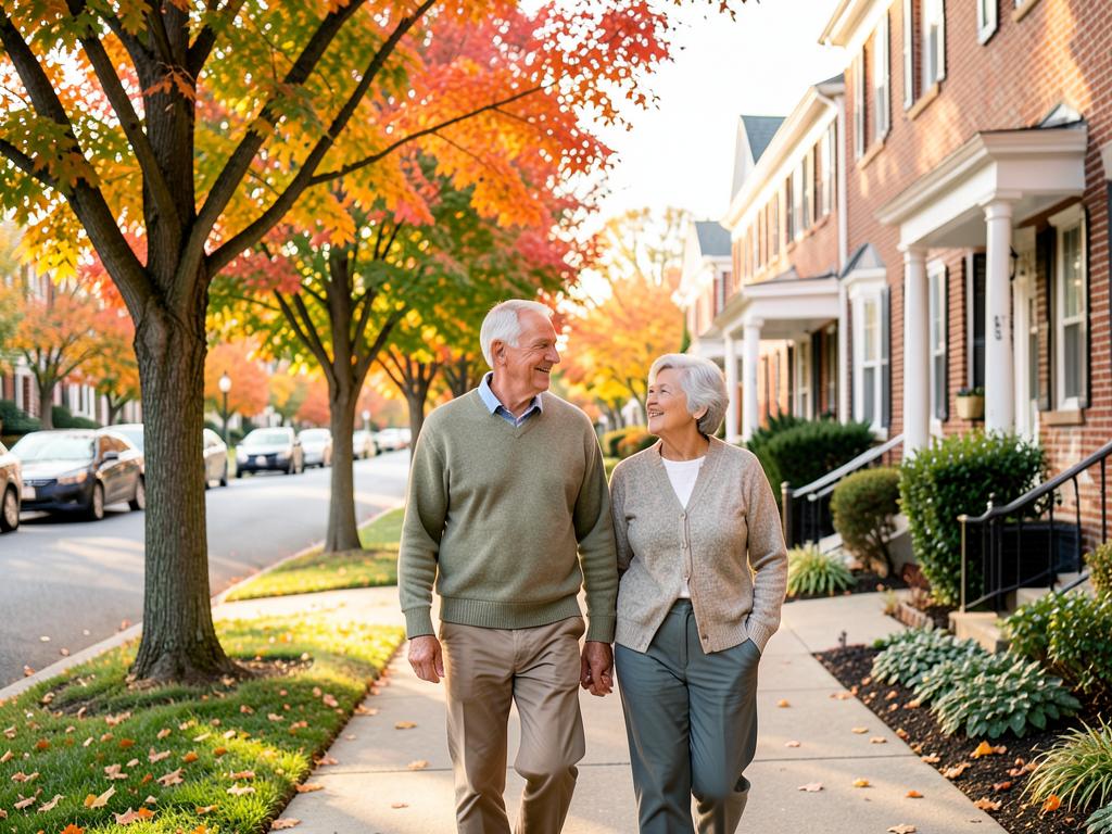 Happy retirees enjoying life in Ohio