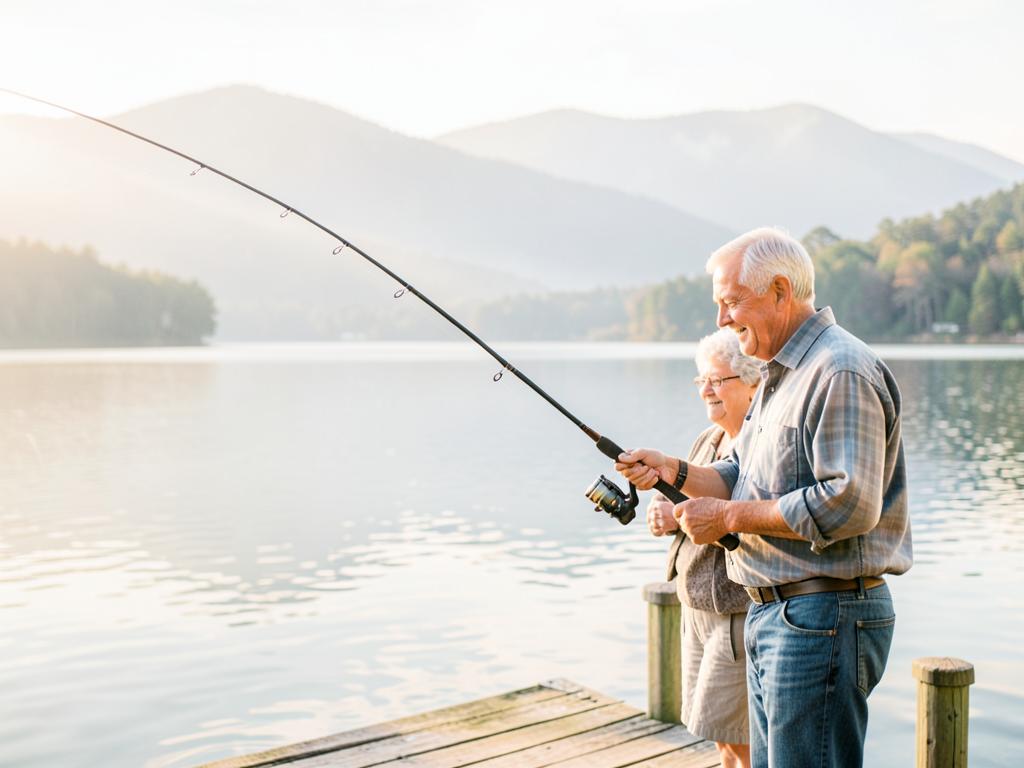Happy retirees enjoying life in Tennessee